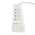Miniatyrbild 3 av 9: SmartLife Grenkontakt | Wi-Fi | Hybrid (CEE 7/7) / USB A / USB-C™ | 16 A | 3680 W | 2.00 m | 0 - 55 °C | Android™ / IOS | Vit