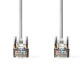 Miniatyrbillede 2 af 3: CAT5e netværkskabel | SF/UTP | RJ45 Han | RJ45 Han | 15.0 m | Runde | PVC | Grå | Konvolut