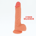Miniatyrbillede 1 af 7: Cyber ​​Silicock - Freeman Ultra Realistic Soft Flydende Silikone 20 Cm -O- 3,8 Cm