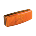 Pikkukuva 1 / 4: Sivuvalaisin 12/24V keltainen 110x40mm LED