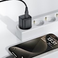 Pikkukuva 2 / 6: GaN PD 20W USB-C minilaturi, musta