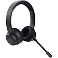 Miniatyrbillede 2 af 8: Ayda Trådløst PC Headset Bluetooth ENC Sort