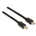 Miniatyrbild 2 av 3: Mini Displayport-Kabel Mini DisplayPort-hane - Mini DisplayPort-hane 3.00 m Svart
