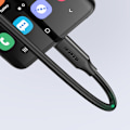 Miniatyrbillede 9 af 9: USB-C forlængerkabel 100W 10Gb/s 1m sort