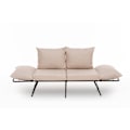 Miniatyrbillede 9 af 9: 2-sæders sovesofa Viper 2-sæders - Creme