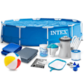 Miniatyrbillede 1 af 9: Ramme havepool 305 x 76 cm 15in1 INTEX 28202