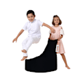 Miniatyrbillede 8 af 9: Garden Bean Bag Baton - Sort v2