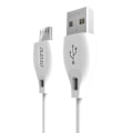 Pikkukuva 1 / 9: USB-kaapeli - micro USB 2.4A 1m valkoinen
