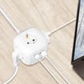 Miniatyrbild 5 av 7: Power Cube Multi-grenuttag + USB-A/USB-C PD 20W