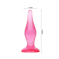 Miniatyrbild 4 av 6: Baile - Lilac Soft Touch Anal Plugg 14,2 Cm