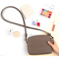 Miniatyrbillede 4 af 7: Crossbody taske 1269 v2 - Mink