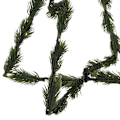 Pikkukuva 5 / 5: 3D joulukuusi 40 cm, 30 LED-valoa, vihreä väri