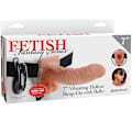 Pikkukuva 7 / 7: Fetish Fantasy Series - Säädettävät valjaat Kaukosäädin Realistinen penis kiveksillä 17,8 cm