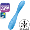 Miniatyrbillede 2 af 5: Satisfyer - G-Spot Flex 4+ Multi Vibrator App Blå