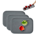 Miniatyrbillede 1 af 7: Serveringsbakke 3-pak i grå