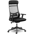 Miniatyrbillede 3 af 9: Ergonomisk kontorstol med micro mesh, Sofotel Brema, sort