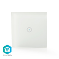Miniatyrbild 1 av 8: SmartLife Strömbrytare | Wi-Fi | Enda | Väggfäste | 1000 W | Android™ / IOS | Glas | Vit