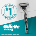 Miniatyrbillede 6 af 6: Barberblade Mach3 5 stk