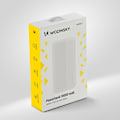 Pikkukuva 6 / 9: Powerbank Li-Po 10000mAh 2xUSB valkoinen