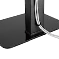 Pikkukuva 8 / 9: Fast TV Stand | 37 - 70 " | Maximum skjerm vekt: 40 kg | Justerbare forhåndsfikserte høyder | Herdet Glass / Stål | Sort