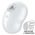 Pikkukuva 2 / 6: Satisfyer - Cutie Ghost Lay-On Vibrator valkoinen