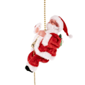 Miniatyrbillede 4 af 9: Julemanden på et reb - juledekoration Ruhhy 22502