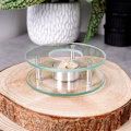 Miniatyrbild 7 av 11: Tevärmare i glas för tealight-ljus – perfekt för tekannor
