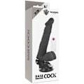 Miniatyrbillede 7 af 8: Basecock - Realistisk ledbar fjernbetjening Sort 20 Cm -O- 4,5 Cm