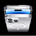 Miniatyrbillede 2 af 9: Magnetisk etui til iPhone 14 Pro MagSafe PQY Go Out Series sort