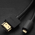 Miniatyrbillede 7 af 8: Micro HDMI - HDMI 4K 60Hz kabel, 3m, sort