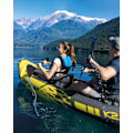 Pikkukuva 3 / 9: Ilmatäytteinen kajakki Explorer K2 2 hengelle melat + pumppu INTEX 68307