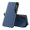 Miniatyrbillede 1 af 3: Cover til Samsung S24 Ultra med klap og stativ Eco Leather View Case blå