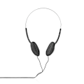 Pikkukuva 1 / 8: On-Ear Langalliset Kuulokkeet | 3.5 mm | Kaapelin pituus: 1.20 m | Musta