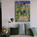 Miniatyrbillede 1 af 3: Dekorativt lærredsmaleri 70100MONET019