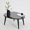 Miniatyrbillede 2 af 6: Sofabord Gusto - Sort, Fume