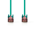 Miniatyrbillede 2 af 3: Kat 6 kabel | RJ45 Han | RJ45 Han | S/FTP | 5.00 m | Runde | LSZH | Grøn | Plastikpose