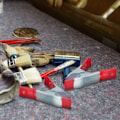 Miniatyrbild 5 av 8: Klämmor klämmor metall set om 6