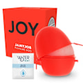 Miniatyrbillede 1 af 11: Jamyjob - Egg Masturbator Red Version Discret