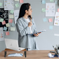 Miniatyrbillede 3 af 6: Monitorstativ i industrielt design