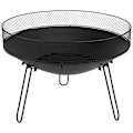 Miniatyrbillede 10 af 11: Metallisk pejs 60 cm: Sikker bålplads til have/terrasse