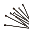 Pikkukuva 1 / 2: Nippusiteet 150x3,5mm 100 kpl musta