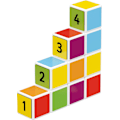 Miniatyrbillede 2 af 3: Geomag Magicube Math Building 55 Stk