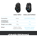 Pikkukuva 8 / 8: Logitech G502 Lightspeed - langaton pelihiiri
