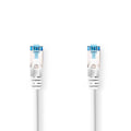 Miniatyrbild 1 av 3: CAT6a nätverkskabel | S/FTP | RJ45 hane | RJ45 hane | 15.0 m | Snagless | Rund | LSZH | Grå | Label