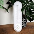 Miniatyrbild 7 av 9: Termometer med hygrometer för inomhus och utomhus bruk