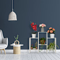 Miniatyrbild 3 av 7: Blomställ trä vit