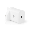 Miniatyrbillede 4 af 6: Vægoplader | 20 W | Hurtigopladningsfunktion | 1.67 A / 2.22 A / 3.0 A | Antal output: 1 | USB-C™ | Automatisk Valgt Spænding