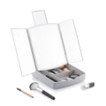 Miniatyrbillede 6 af 7: 3-i-1 sammenklappeligt LED-spejl med makeup-organiser Panomir InnovaGoods