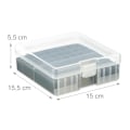 Miniatyrbillede 4 af 9: Batteriboks med tester