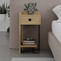 Pikkukuva 5 / 9: Yöpöytä Sirius Left - Oak v2